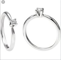 Anello Recarlo Donna Principesse in Oro bianco Diamante 0.04 Ct RK1SO006/004 - RK1SO006/004